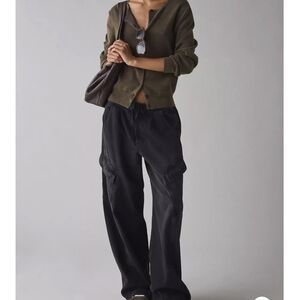 BDG Black Wide Leg Cargo Pants